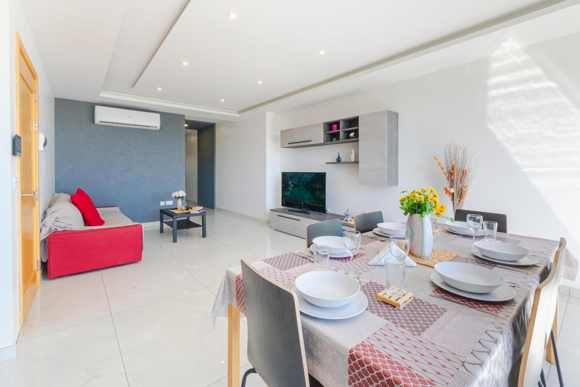 New Spacious Apartment With Amazing View Bugibba St. Paul's Bay Buitenkant foto